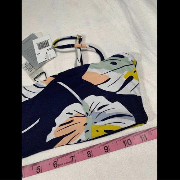 NWT L Space Palm‎ Springs Rebel Bikini Top in Navy [SZ Small ] - Picture 4 of 8